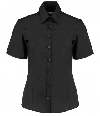 Kustom Kit K742F Ladies Short Sleeve Tailored Business Shirt